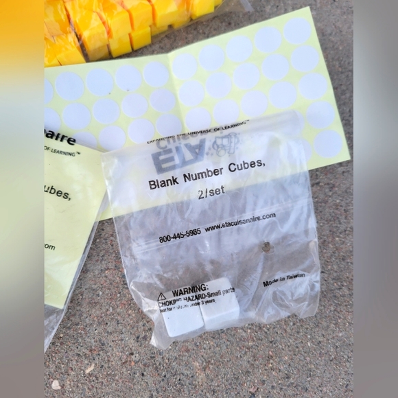 Math Manipulatives-Unifix Cubes, Tens Rods and More! - Picture 4 of 13